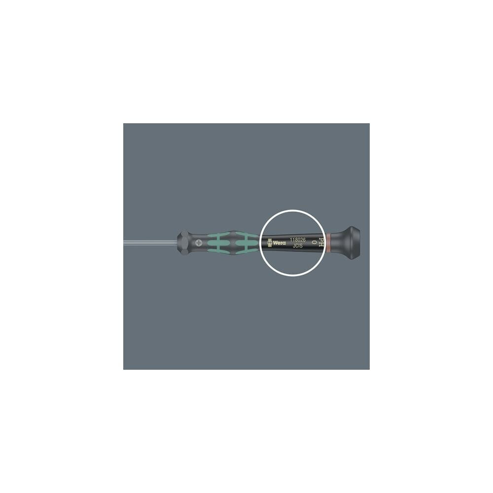 Wera Elektronik-Feinmechanik-Schraubendreher 2035 3,5 mm Klingenlänge 80 mm