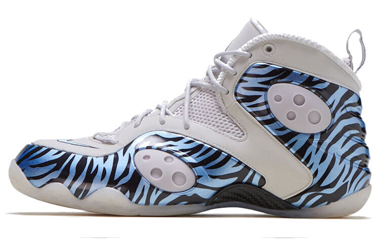 Nike Zoom Rookie PRM Memphis Tigers 防滑耐磨 中帮 复古篮球鞋 男款 蓝白 / Кроссовки Nike Zoom Rookie PRM Memphis Tigers CJ0171-001