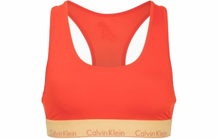 CK/Calvin Klein 虎年限定 FW21 本命年烫印文胸 橘红色 送礼推荐 / Белье CKCalvin Klein FW21 QF6843AD-3RB