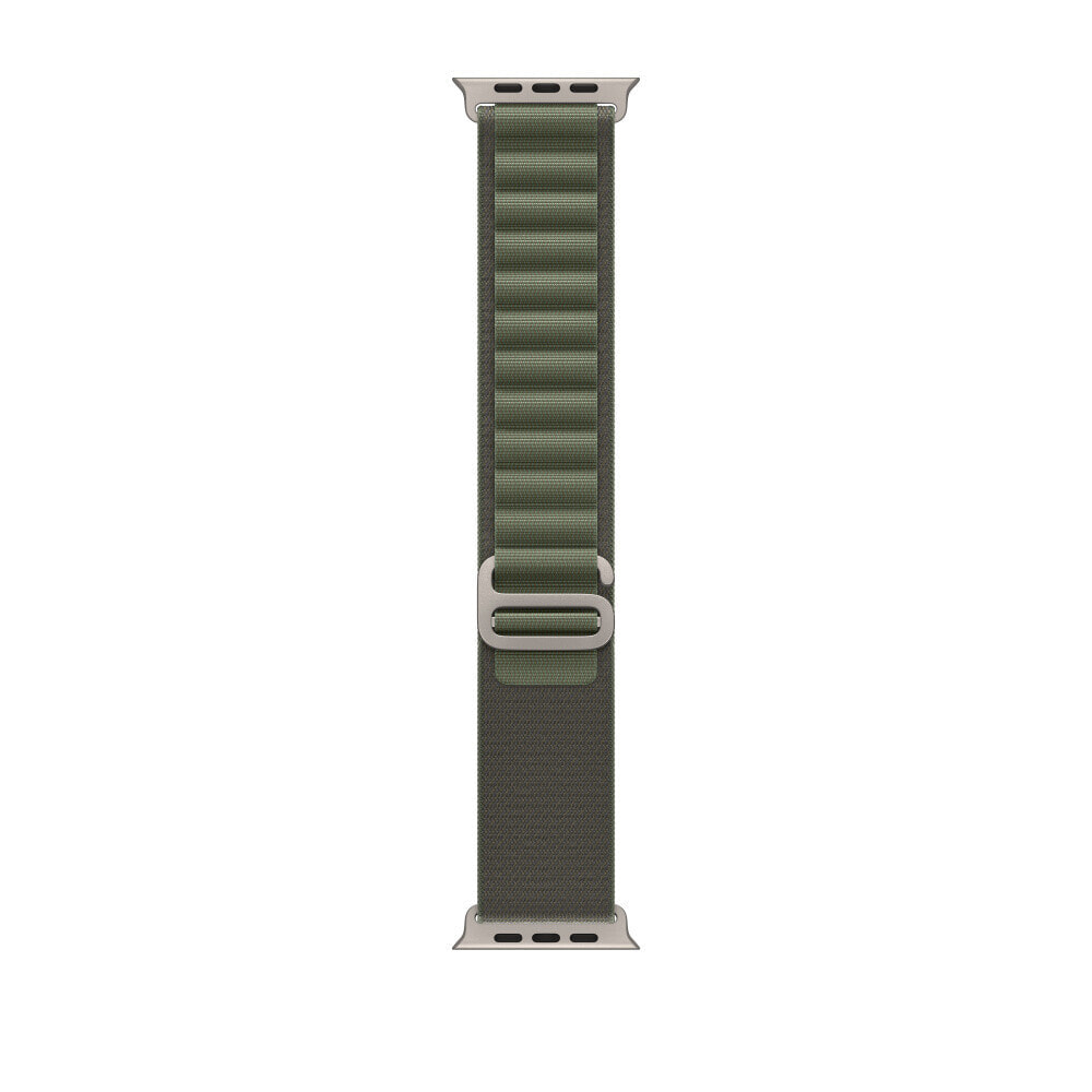 Apple 49mm Green Alpine Loop - Medium - Demo - Band - Smartwatch - Green - Apple - Apple Watch 44mm 45mm 49mm - Polyester