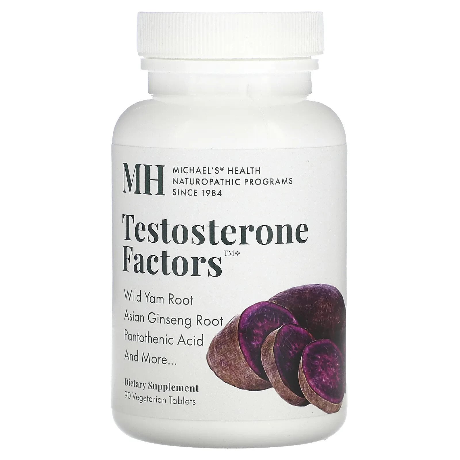 Michael's Naturopathic, Testosterone Factors, 120 Vegetarian Tablets
