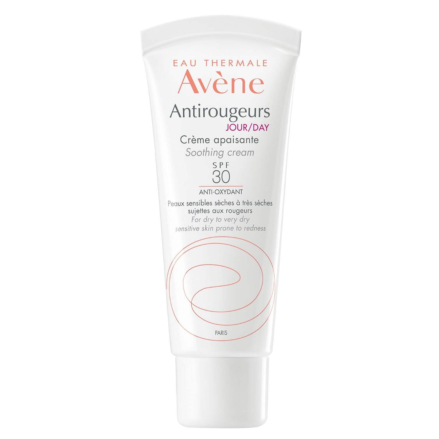 Avene Antirougeurs Creme SPF30 Дневной увлажняющий крем против покраснений для сухой и чувствительной кожи 40 мл