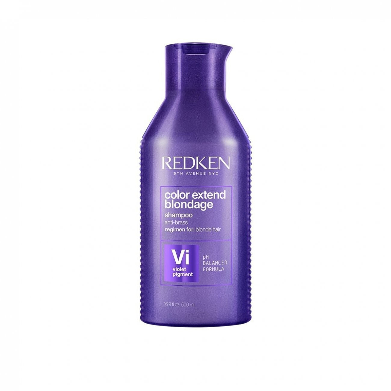 Redken Color Extend Blondage Shampoo Оттеночный шампунь с фиолетовыми пигментами для светлых волос, нейтрализующий желтизну 500 мл