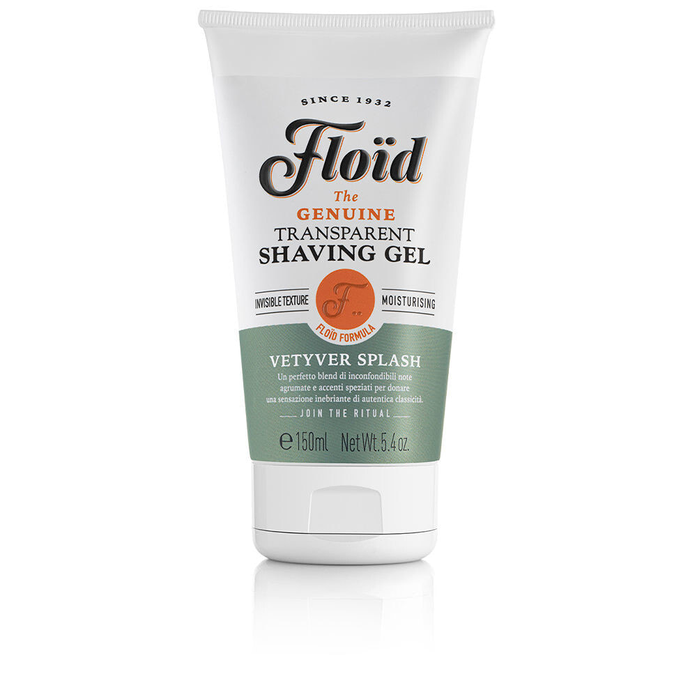 FLOÏD transparent shaving gel vetyver splash 150 ml