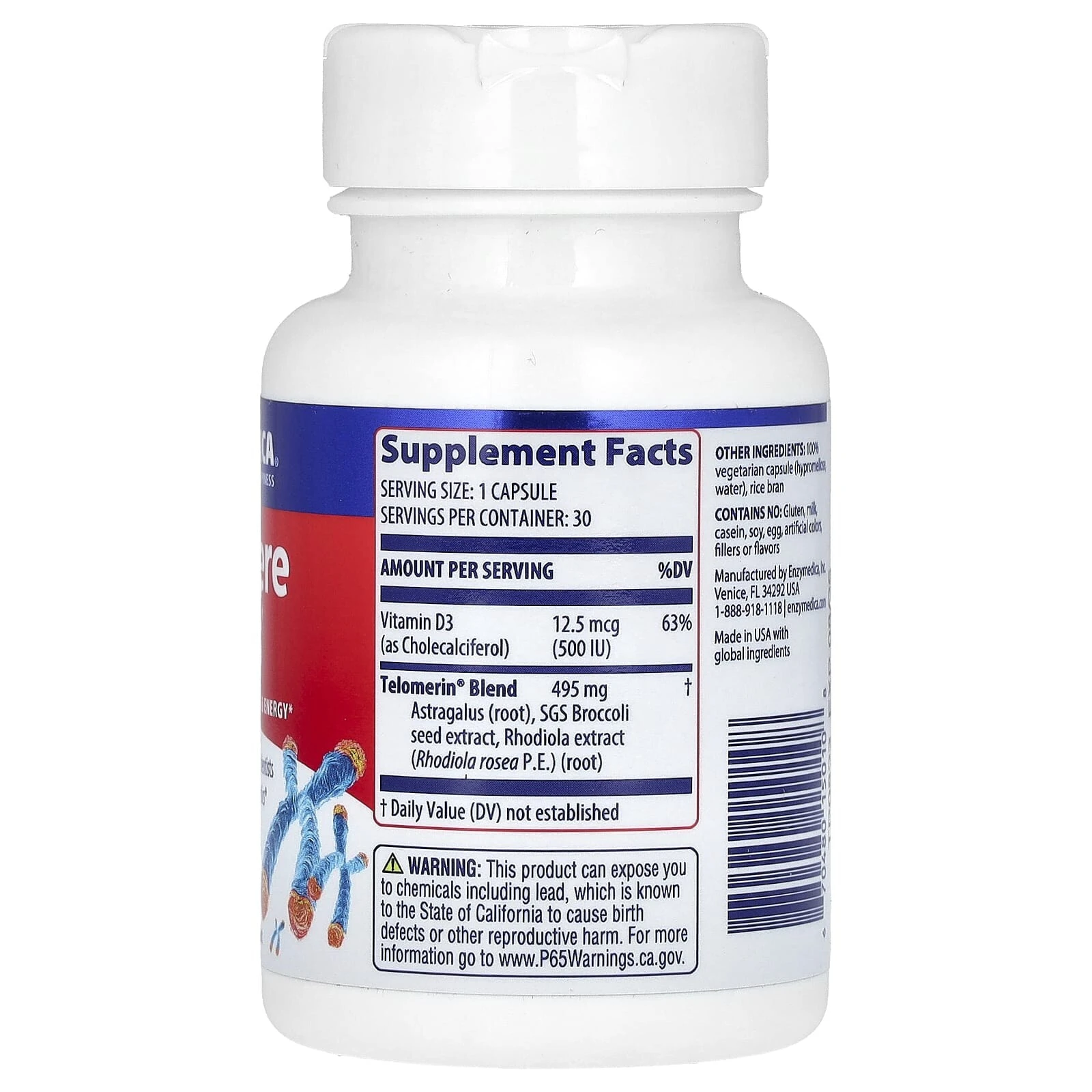 Telomere Plus, 30 Capsules