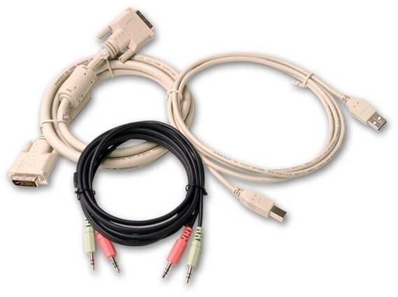Vertiv SwitchView DVI-USB 6 ft KVM кабель Серый 1,8 m SVDVI-6