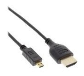 InLine HDMI A/D 1.5m HDMI кабель 1,5 m HDMI Тип A (Стандарт) HDMI Тип D (Микро) Черный 17511D