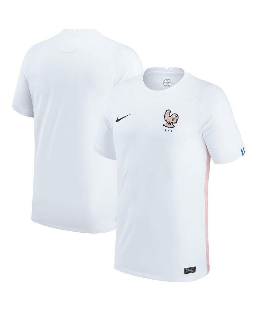 Youth Boys White France Women's National Team 2022/23 Away Replica Blank Jersey