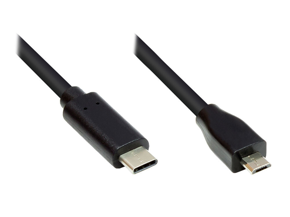 Alcasa GC-M0121 USB кабель 0,5 m 2.0 Micro-USB B USB C Черный
