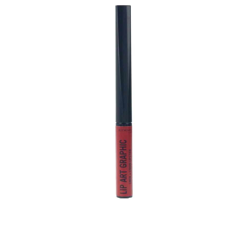 Rimmel Lip Art Graphic Liner 550 Cuff Me Карандаш для губ 2-в-1 и жидкая помада