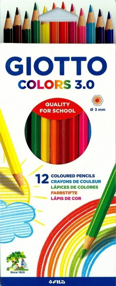Giotto Crayons Colors 3.0 12 colors (273992)