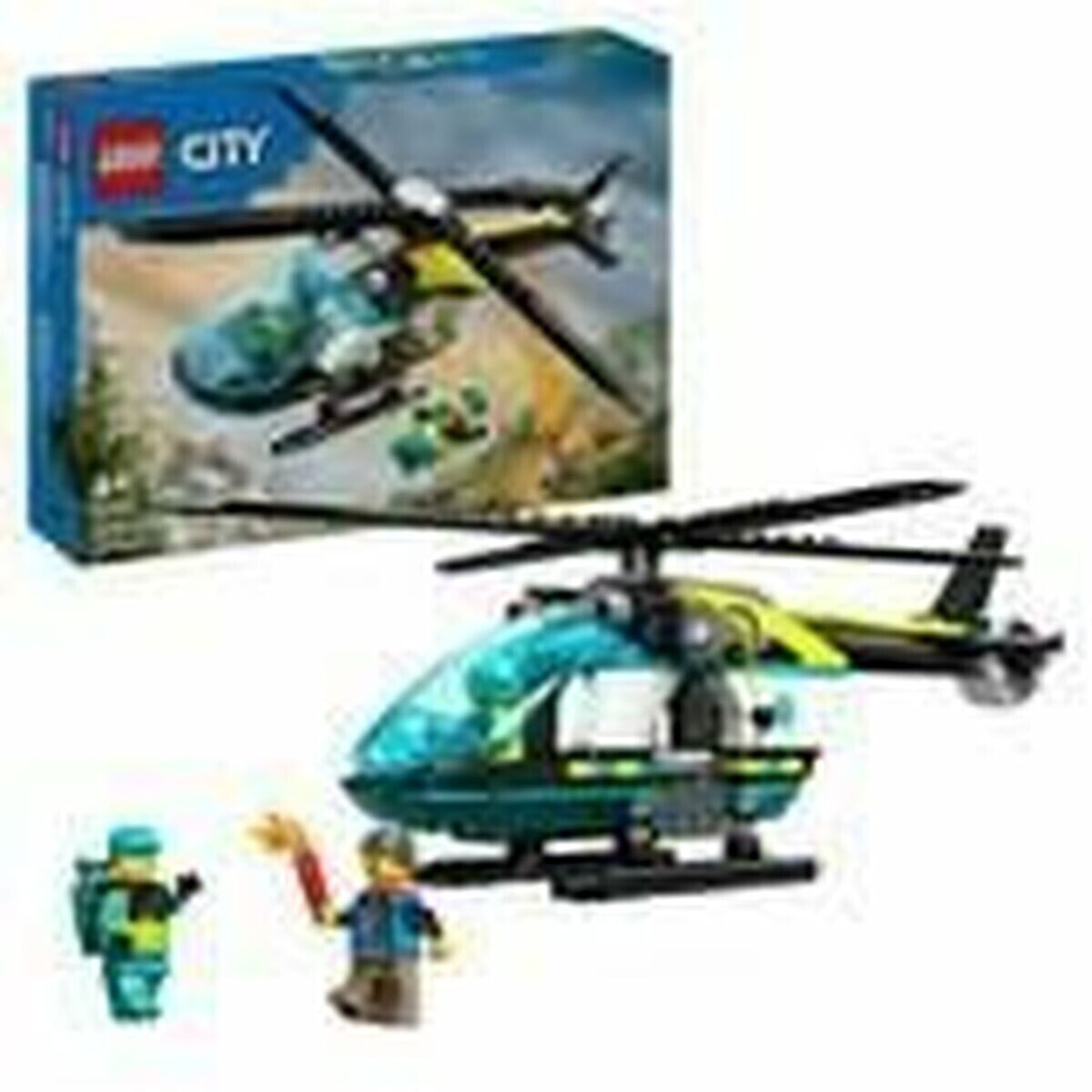 Playset Lego 60405 Emergency rescue helicopter Lego купить от 5433 рублей в  интернет-магазине MALL | Детские игровые наборы и фигурки из дерева Lego