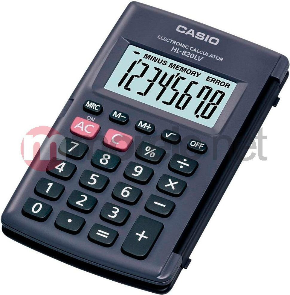Casio HL-820LV-S BK calculator