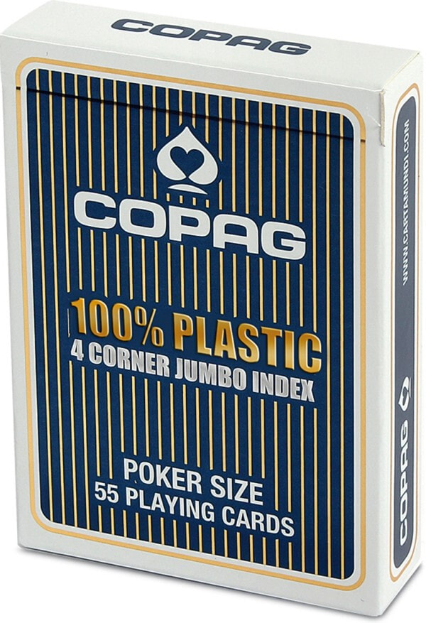 Колода игральных карт COPAG® Plastik Poker Jumbo