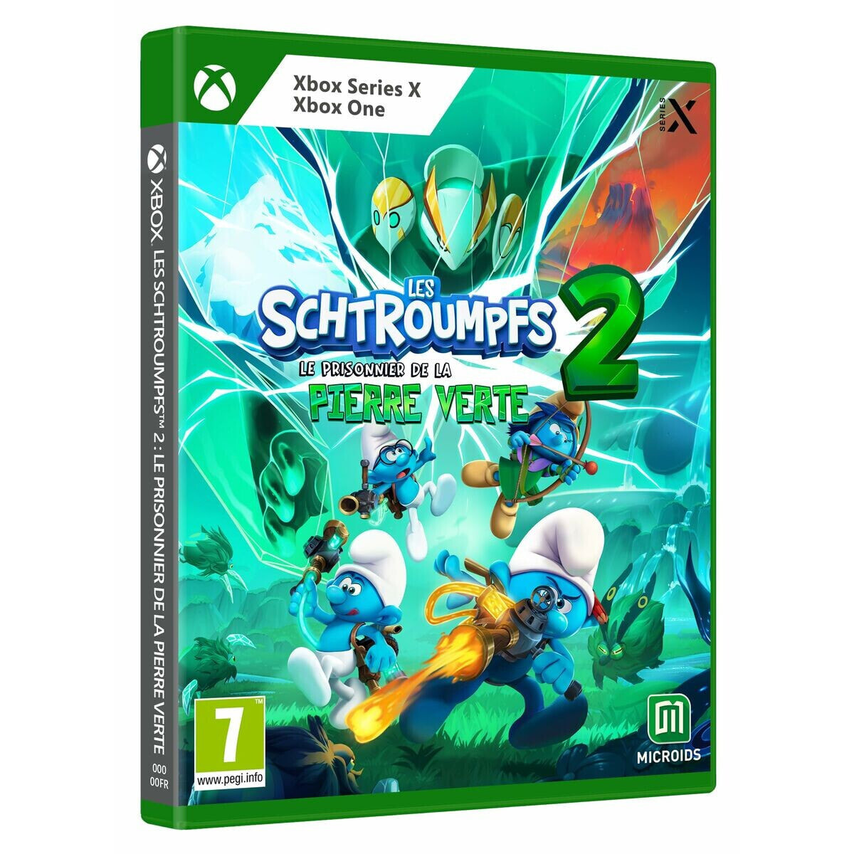 Видеоигры Xbox One / Series X Microids The Smurfs 2 - The Prisoner of the Green Stone (FR)