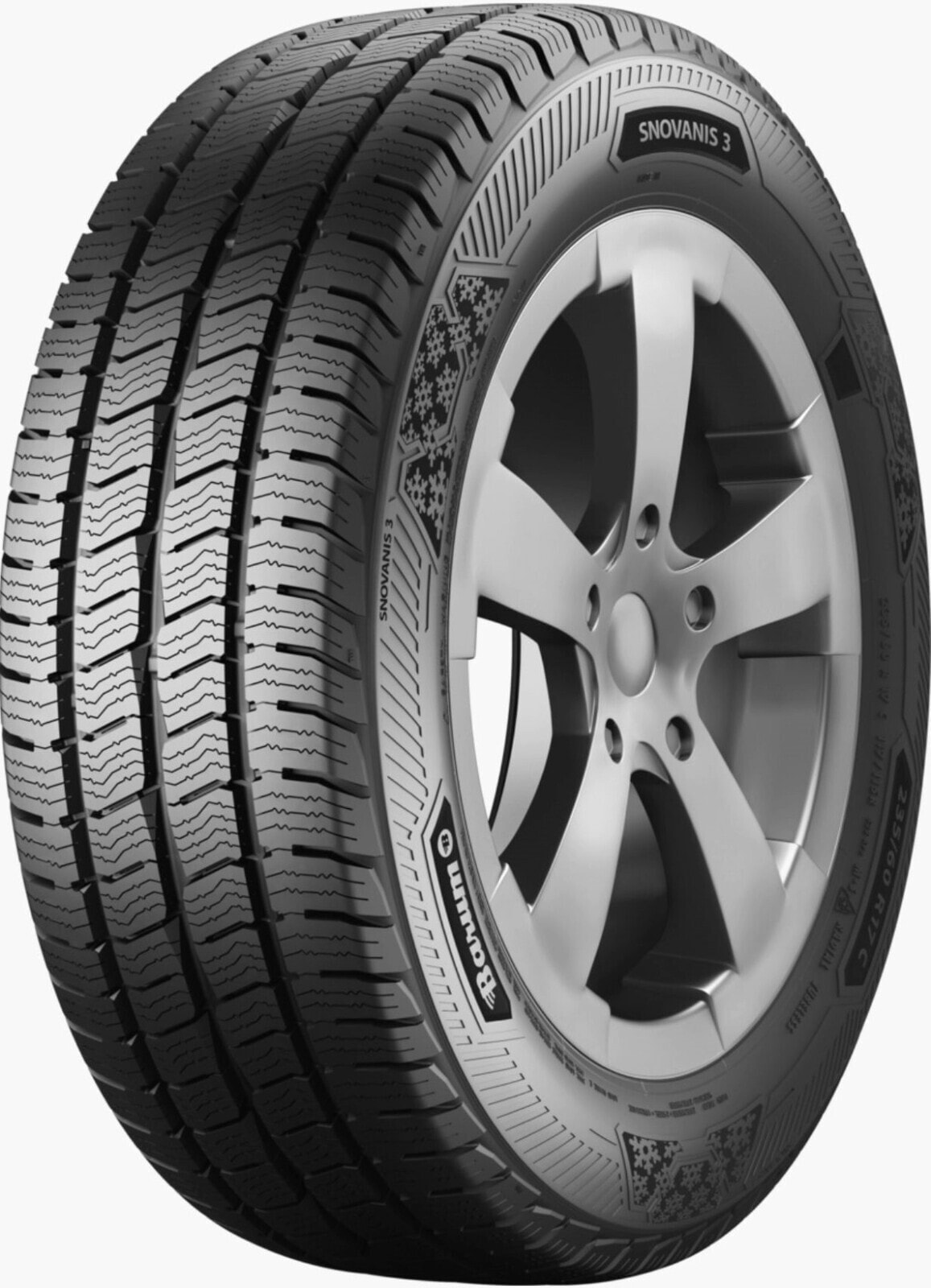 Шины для легких грузовых автомобилей зимние Barum Snovanis 3 M+S 3PMSF DOT21 215/70 R15 109/107R