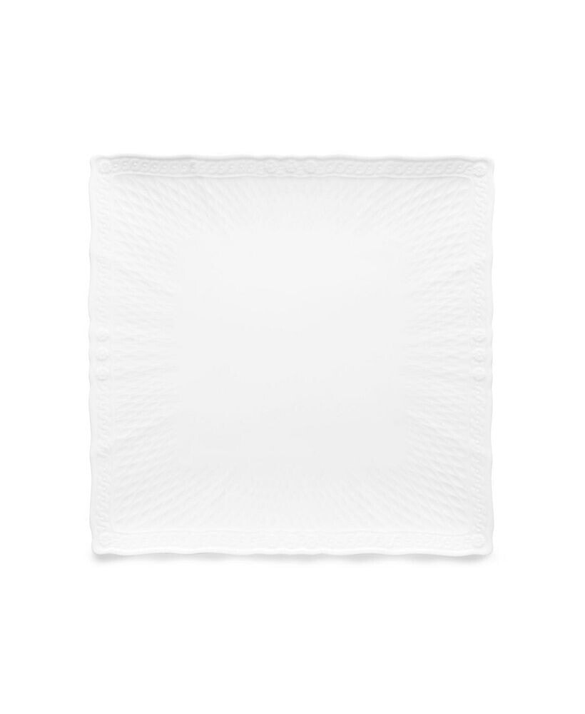 Noritake cher Blanc Square Dinner Plate