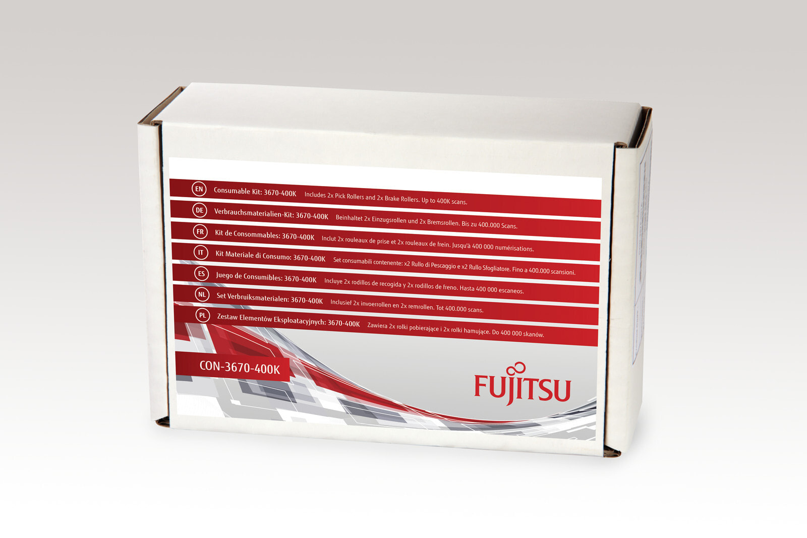 Fujitsu Комплекты расходных материалов CON-3670-400K