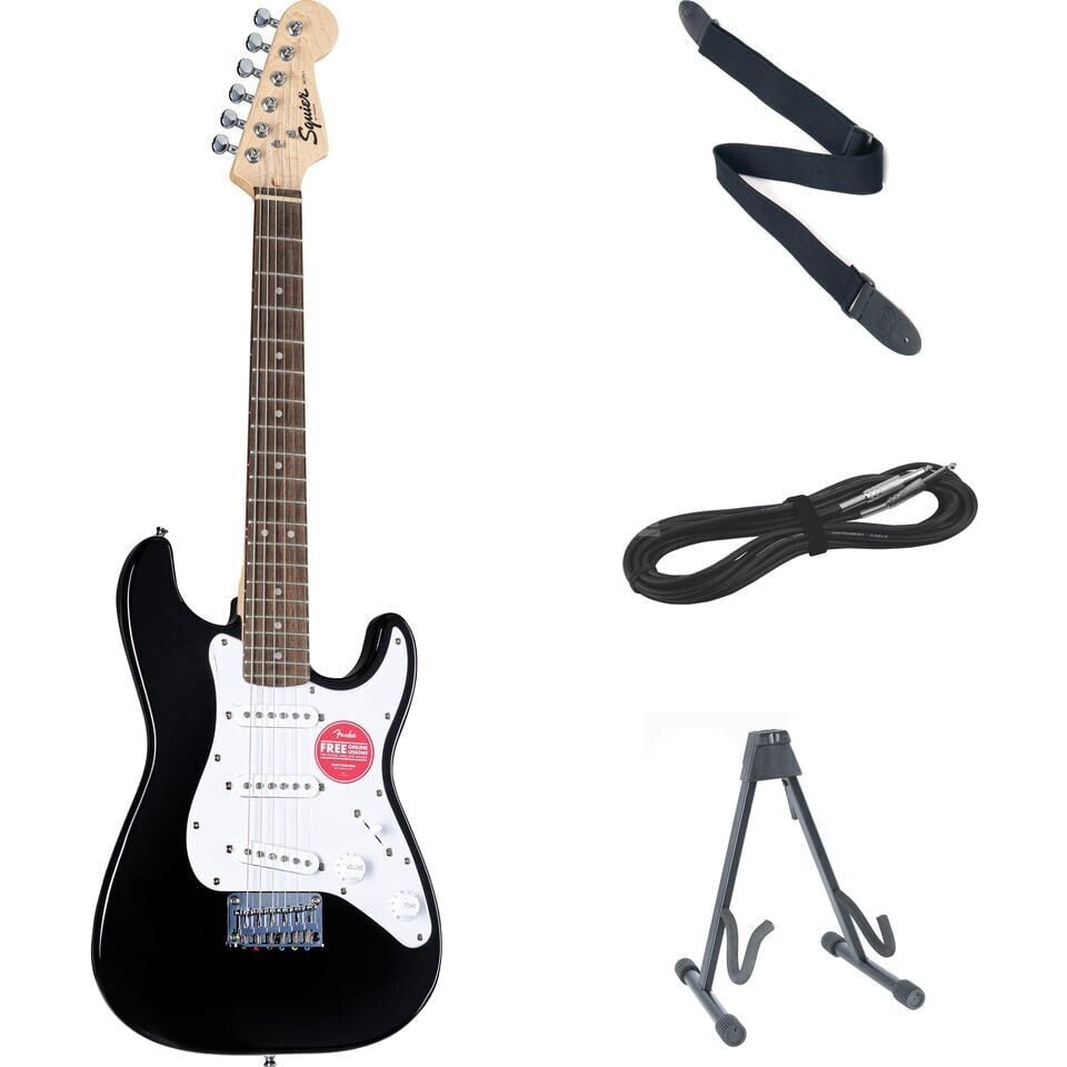 Squier Mini Strat V2 BLK - Set