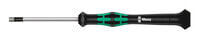 Wera 2054 Screwdriver for hexagon socket screws for electronic applications - 13 mm - 13.7 cm - 13 mm - Black/Green