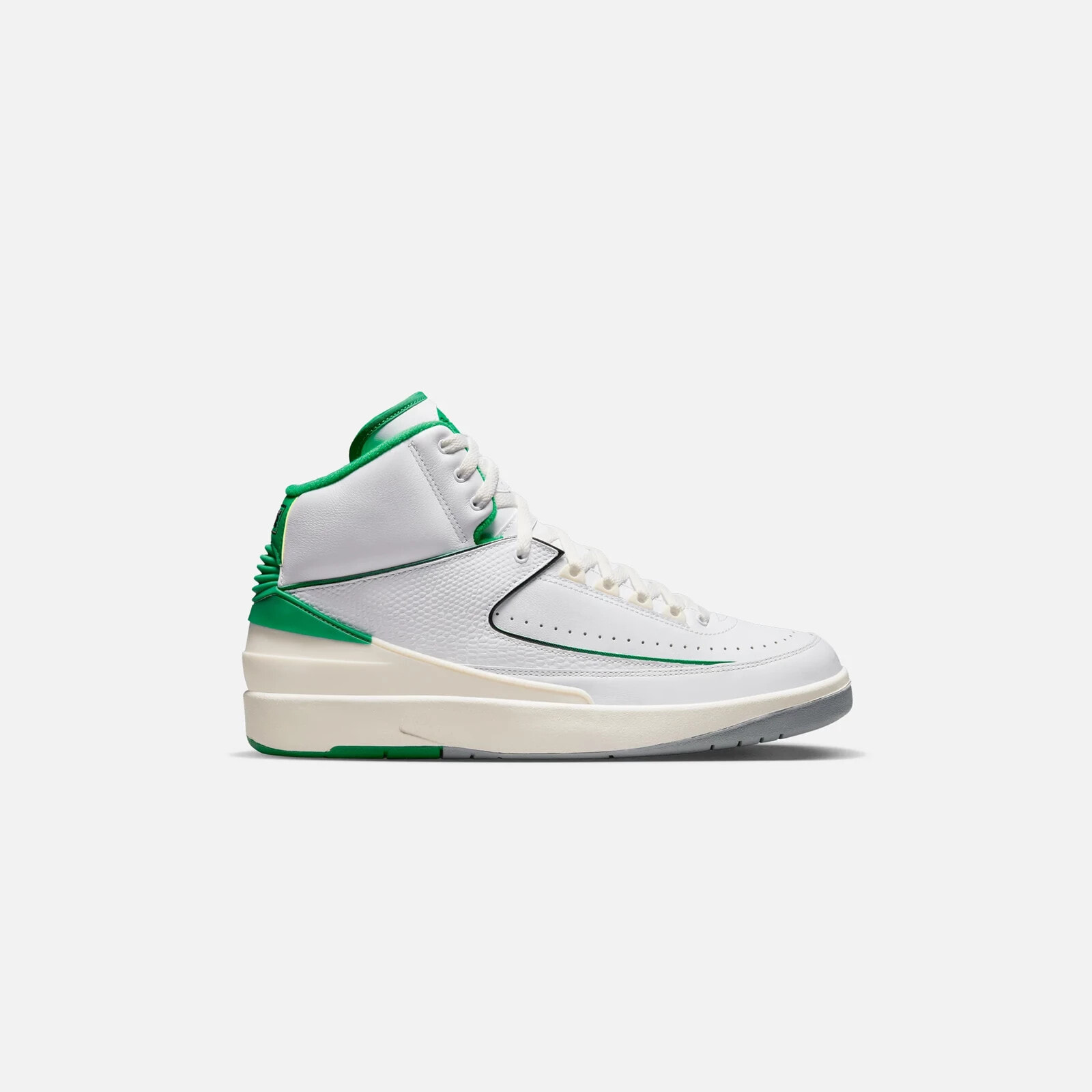 Jordan Grade School Air Jordan 2 Retro - White / Lucky Green