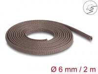 Delock 20897 - Cable cover - Brown - Polyester - Flame resistant - China - -70 - 125 °C