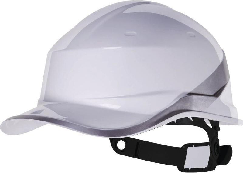 DELTA PLUS Construction Helmet Beseball Diamond V ABS adjustable white (DIAM5BCFL)
