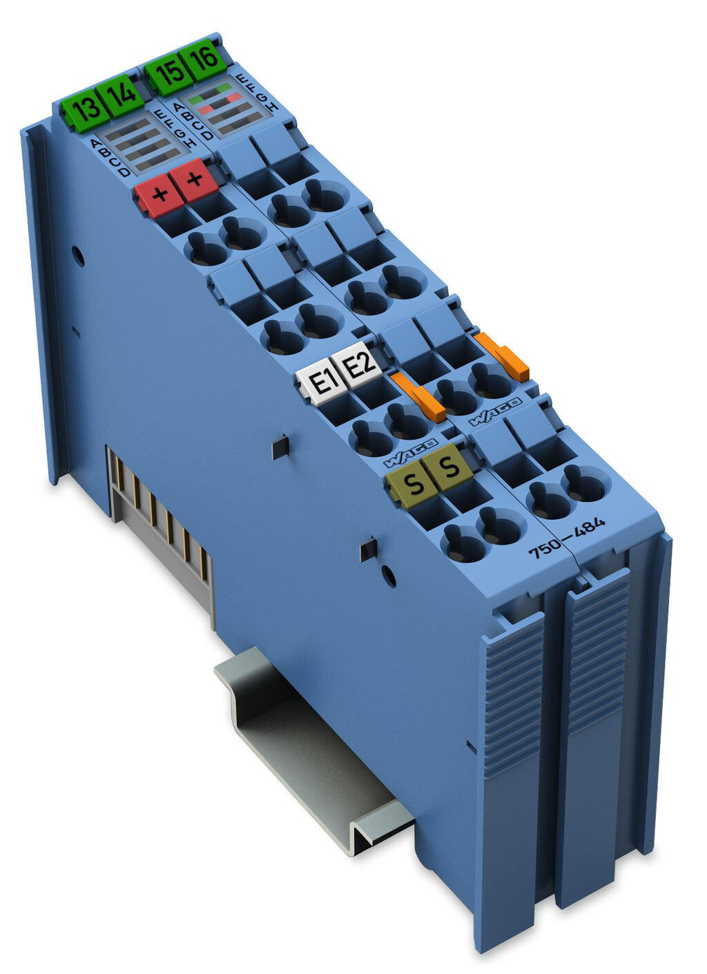 Wago 750-484 цифровой/аналоговый модуль ввода/вывода