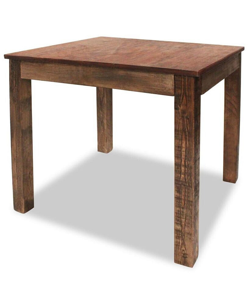 vidaXL dining Table Solid Reclaimed Wood 32.3