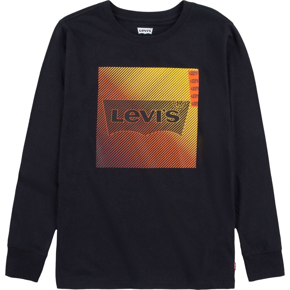 LEVI´S ® KIDS Neon Gradient Logo Long Sleeve T-Shirt