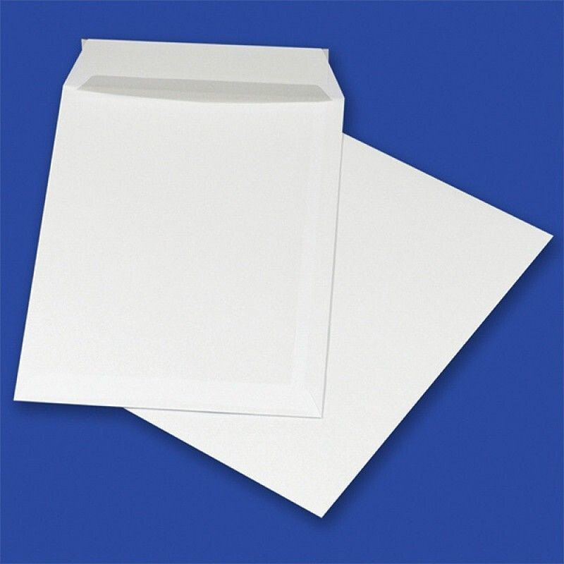 Office Products Koperty z taśmą silikonową OFFICE PRODUCTS, HK, C4, 229x324mm, 90gsm, 10szt., białe