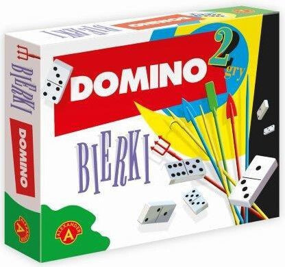Настольная игра для компании Alexander 2w1 Domino i bierki 1383