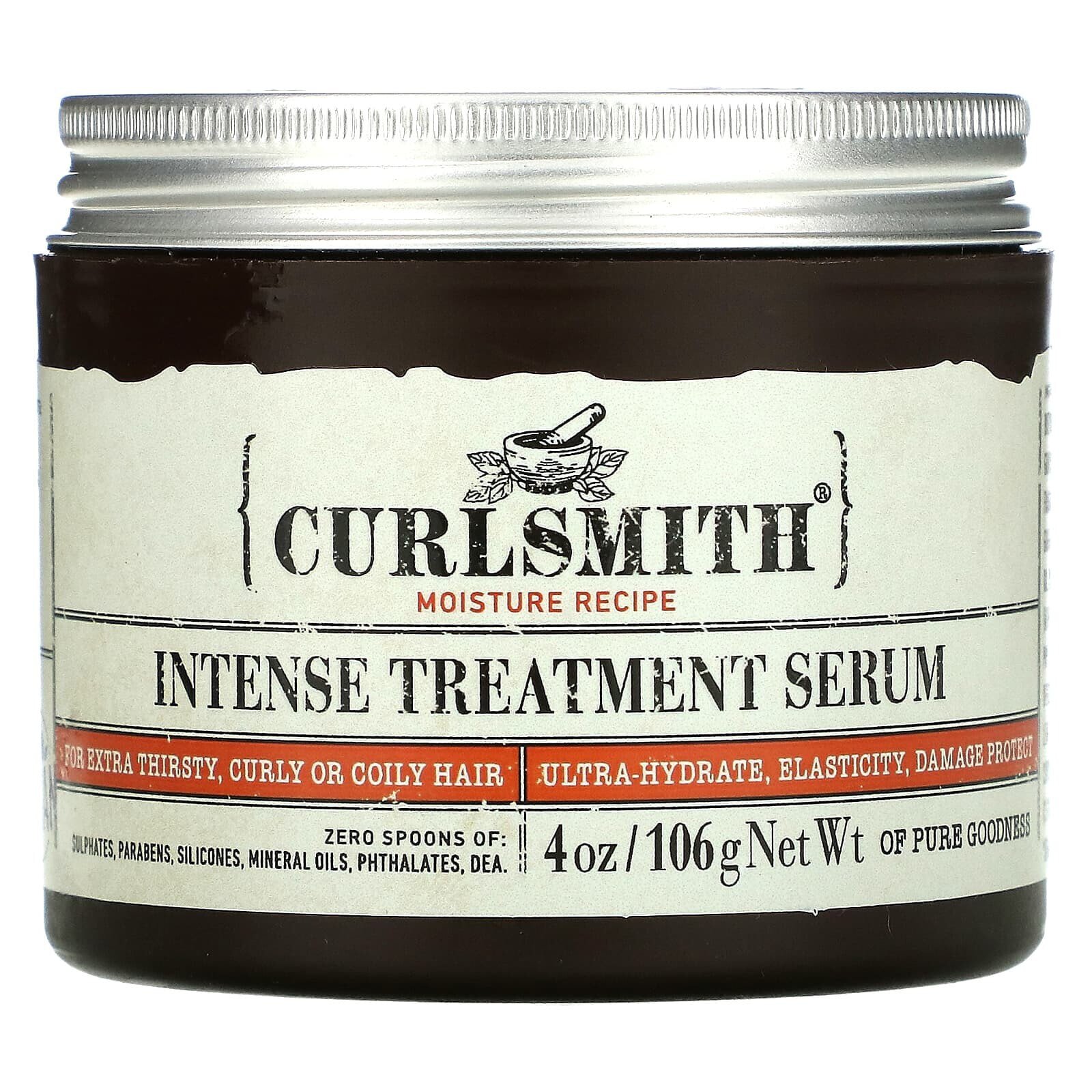 Curlsmith Intense Treatment Serum Увлажняющая сыворотка для вьющихся и кудрявых волос 106 г