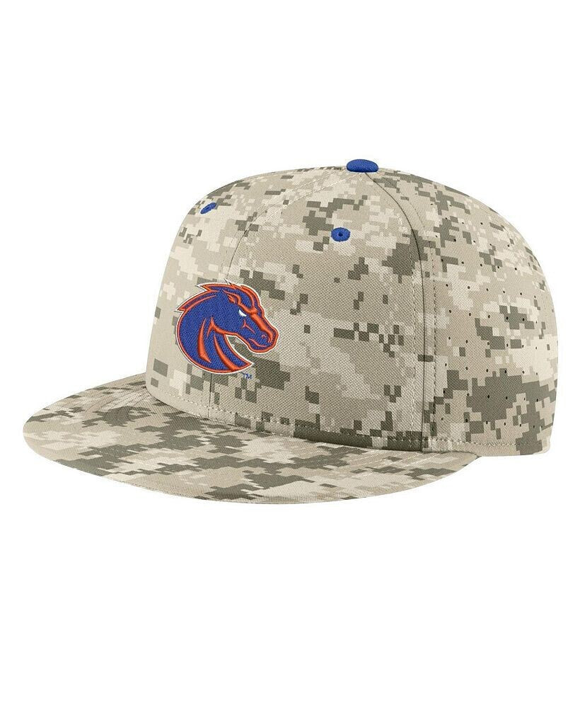 Nike men's Camo Boise State Broncos Aero True Baseball Performance Fitted Hat