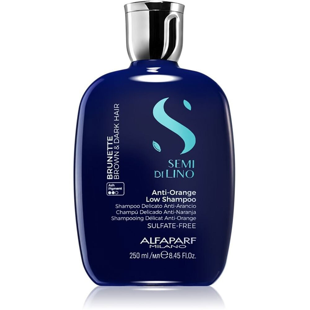 ALFAPARF Semi Di Lino Brunette Anti Orange 250ml Shampoo