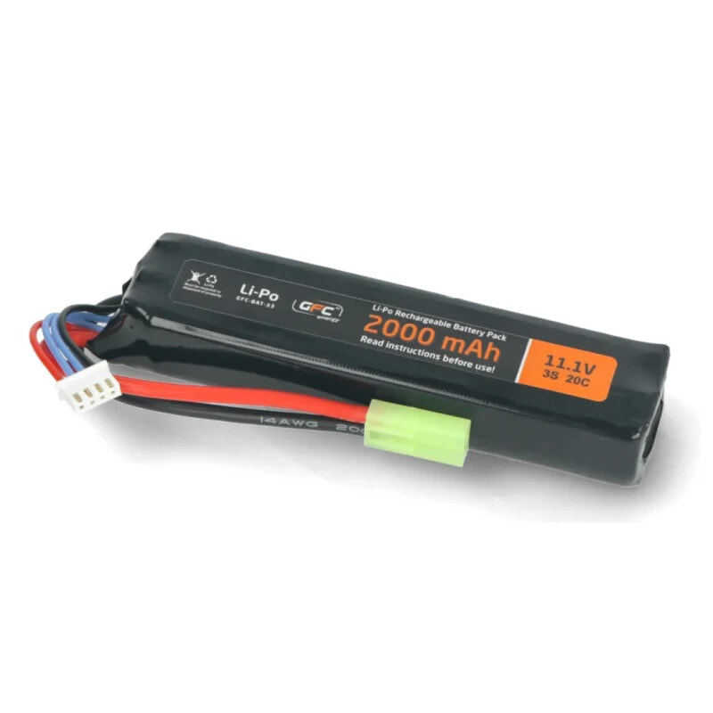 Li-Pol GFC Energy 2000mAh 20C 3S 11,1V battery - Tamiya