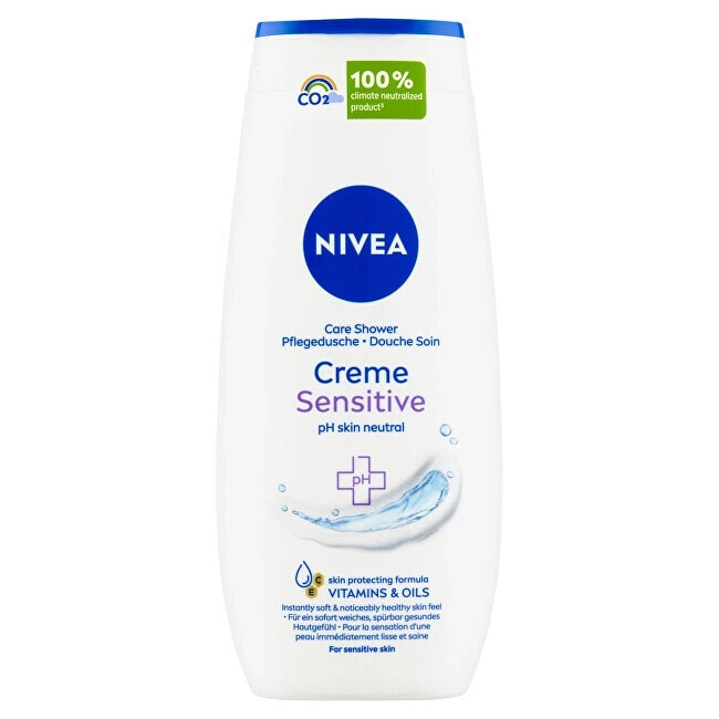 Nivea Creme Sensitive Гель для душа для чувствительной кожи 250 мл