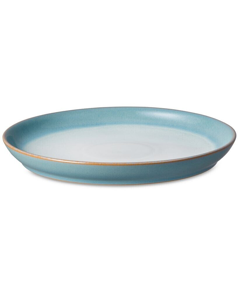 Denby azure Coupe Dinner Plate