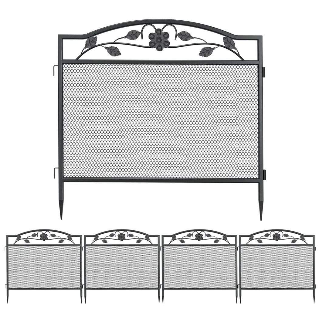 Gartenzaun Beetzaun XE842 (5er Set)