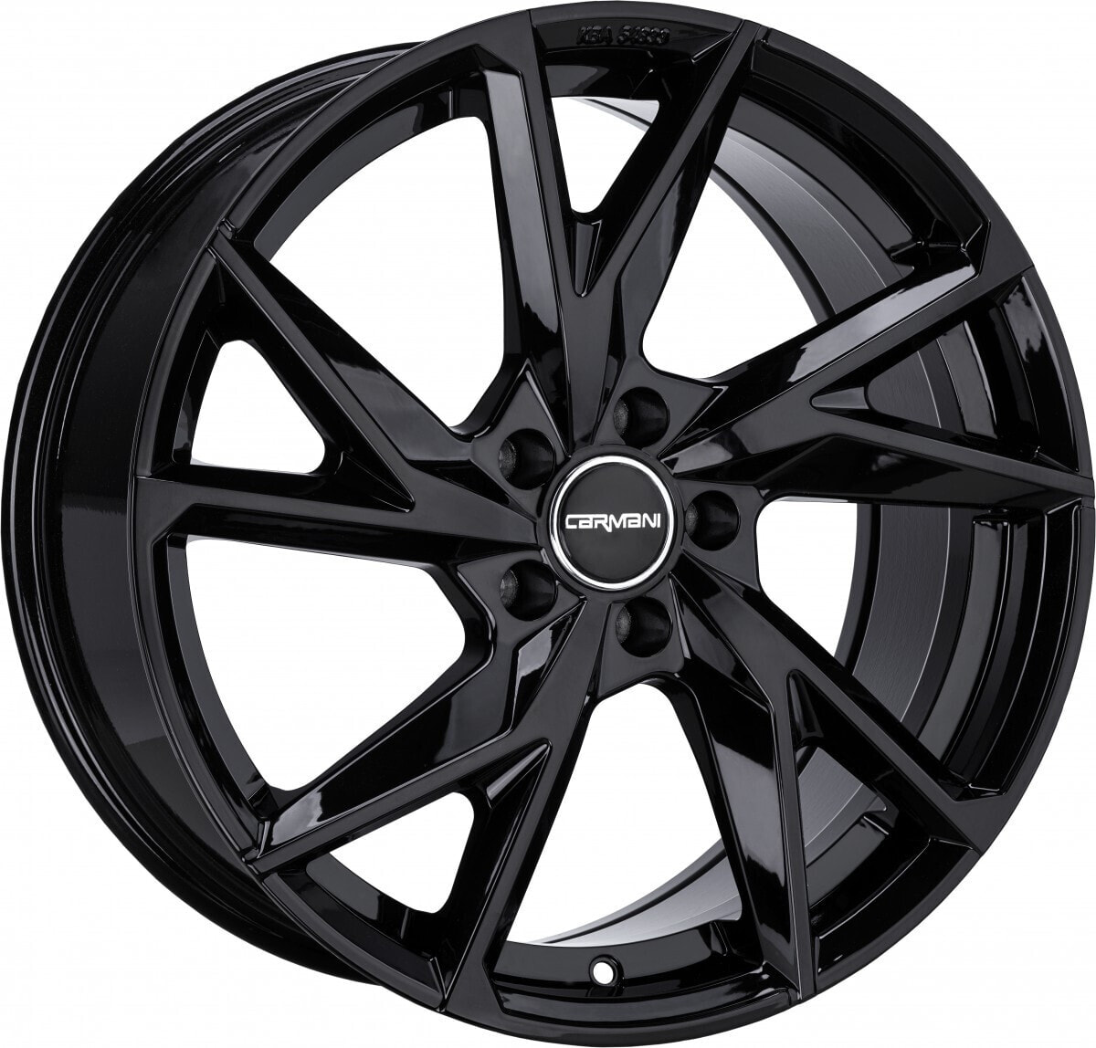 Колесный диск литой Carmani 23 Rudi black 8.5x19 ET45 - LK5/108 ML72.6