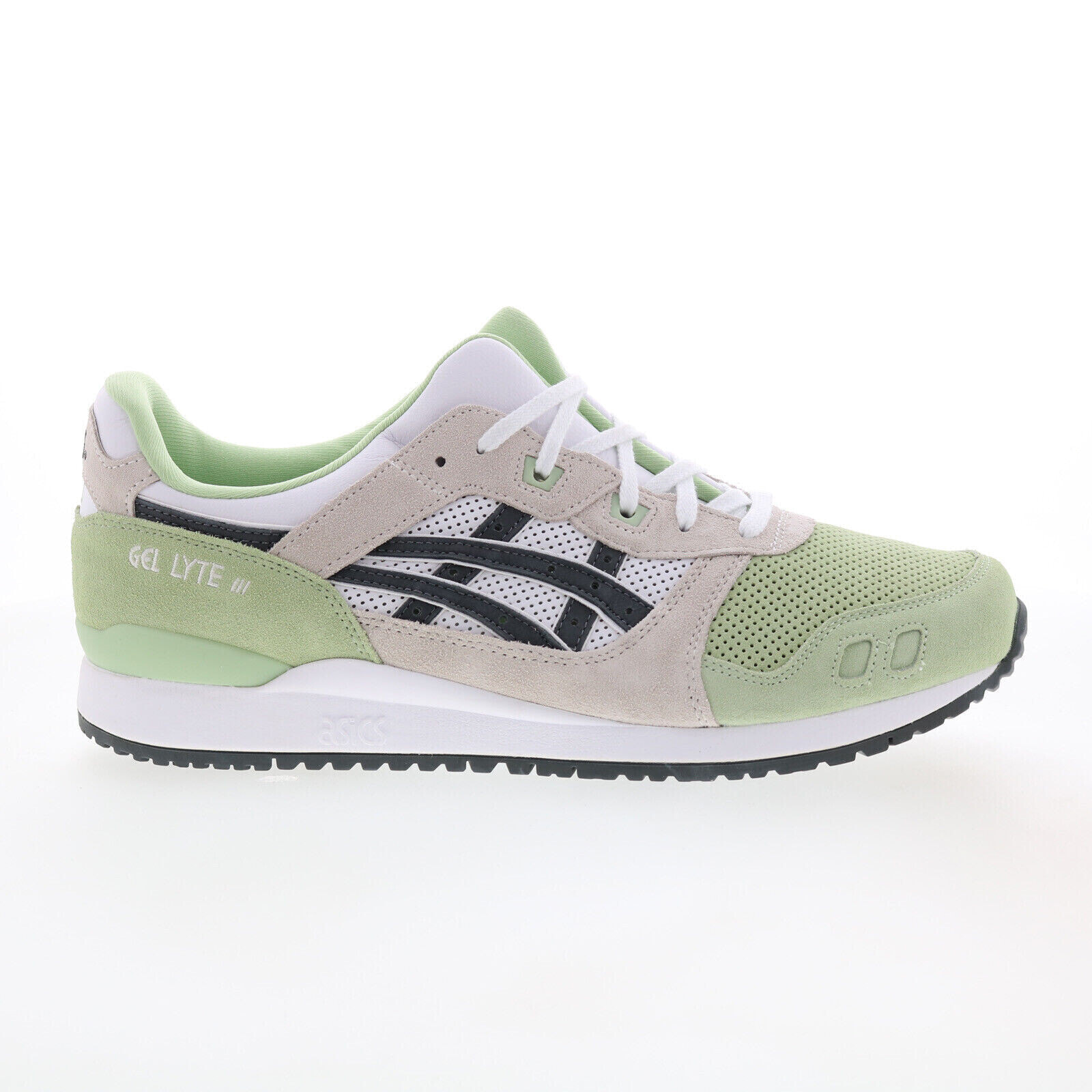 Asics Gel-Lyte III OG 1201A762-300 Mens Green Suede Lifestyle Sneakers Shoes 13