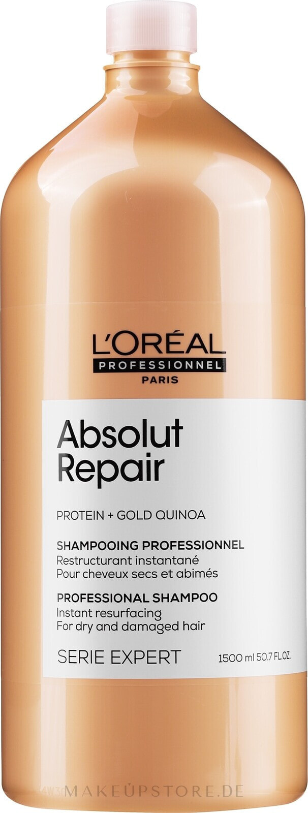 Shampoo für trockenes, strapaziertes Haar - L'Oreal Professionnel Absolut Repair Gold Quinoa +Protein Shampoo