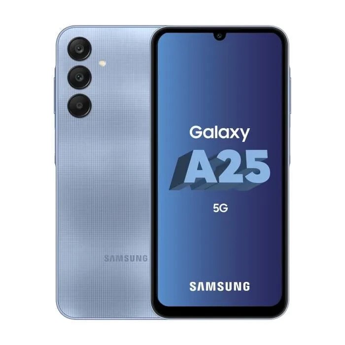SAMSUNG Galaxy A25 5G Smartphone 128 GB Blau