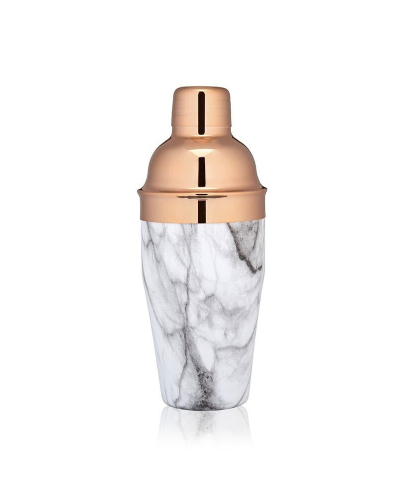 True Brands copper and Marble Cocktail Shaker