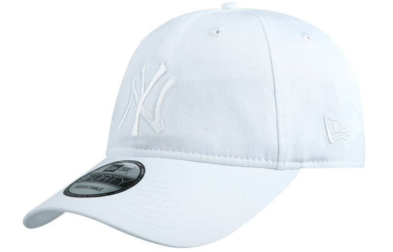 New Era 纽亦华 MLB纽约洋基队系列NY刺绣大白标软顶棒球帽 男女同款 / Кепка New Era MLBNY 12070423