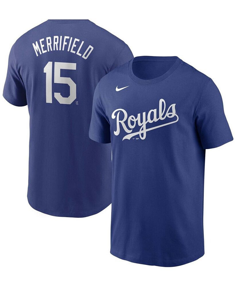 Nike men's Royal Kansas City Royals Name Number T-shirt