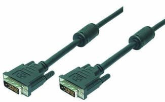 LogiLink 2m DVI-D DVI кабель Черный CD0001