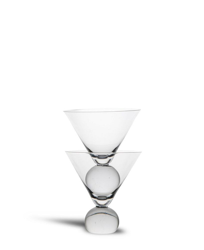 ByON by Widgeteer Spice Martini Glasses, Set of 2