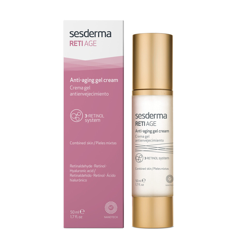 Sesderma RetiAge Anti-Aging Gel Cream Антивозрастной крем-гель с ретинолом 50 мл