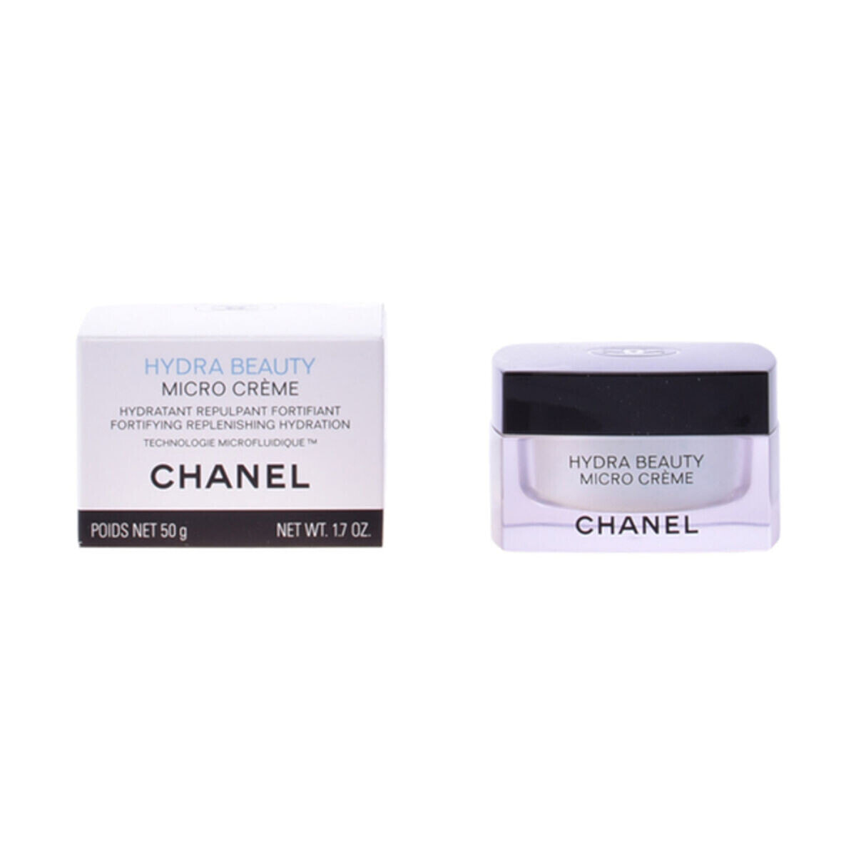 Chanel Hydra Beauty Micro Creme Крем для увлажнения, укрепления и повышения упругости кожи лица 50 мл